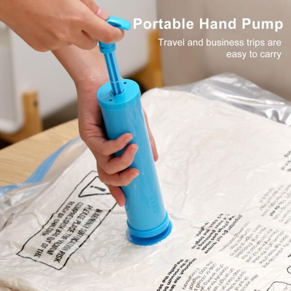 Travel Vacuum Bags with Hand Pump - Image 3