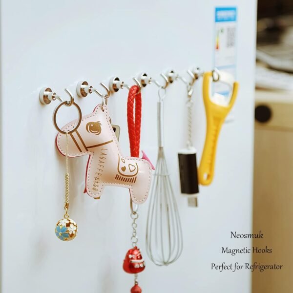 Heavy Duty Magnetic Hooks for Refrigerator - Image 2